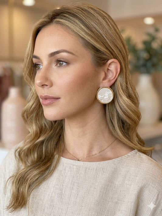 Brinco Classic Madre pérola