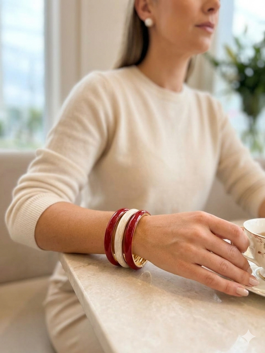 Bracelete Esmaltado Donna: O Toque de Cor que Faltava